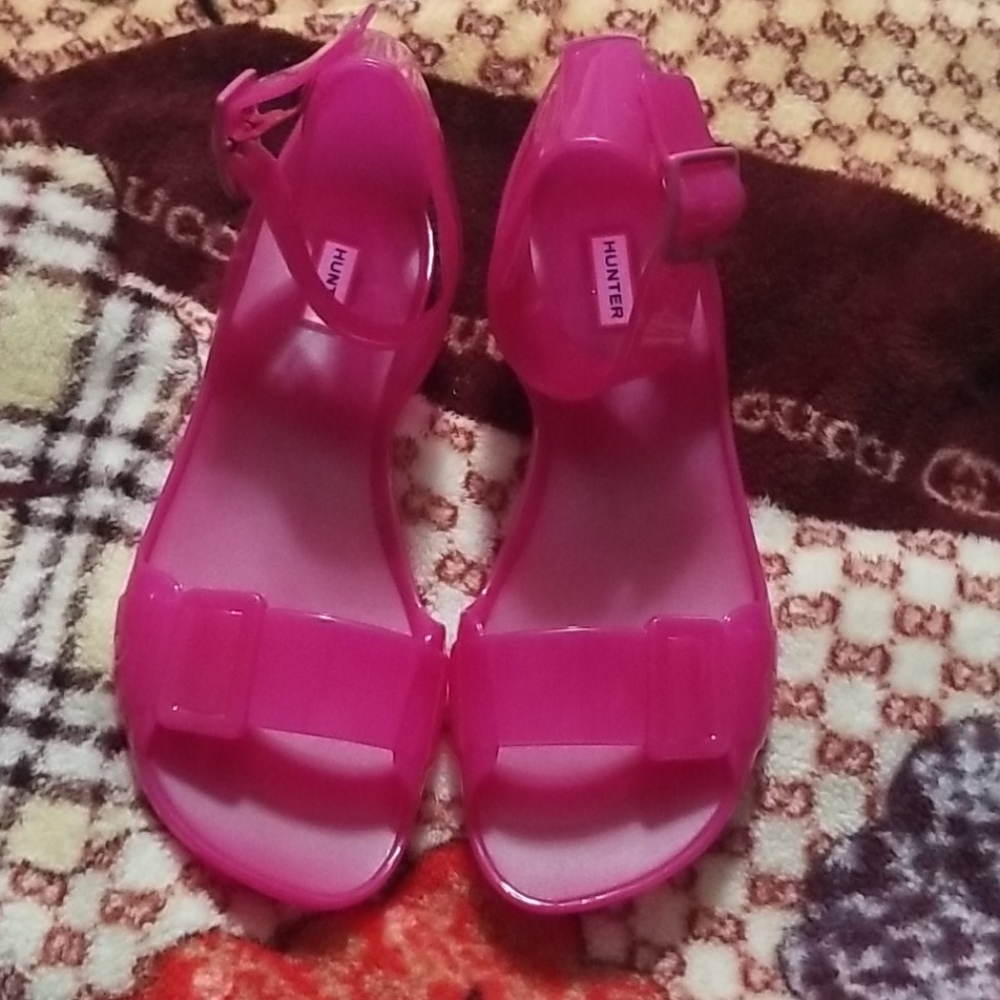 Hunter Jelly Sandals 4 UK (7US)